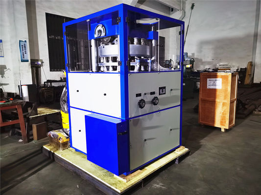 60 मिमी क्लोरीन टैबलेट के लिए 600KN रोटरी प्रेस मशीन